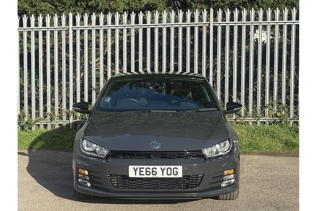 Volkswagen Scirocco Tdi Bluemotion Tech Gt Black Edition YE66YOG Grey #3