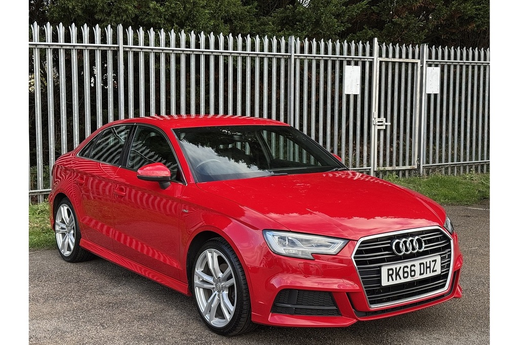 Audi A3 Tfsi Cod S Line RK66DHZ Red #4