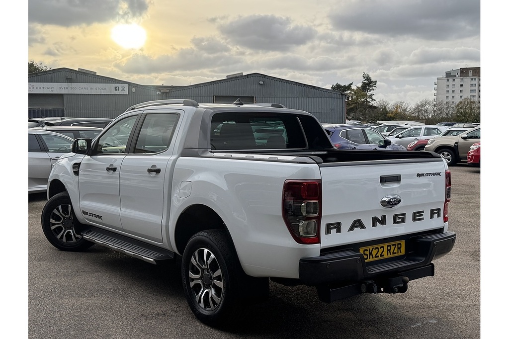 Ford Ranger Ecoblue Wildtrak SK22RZR White #2