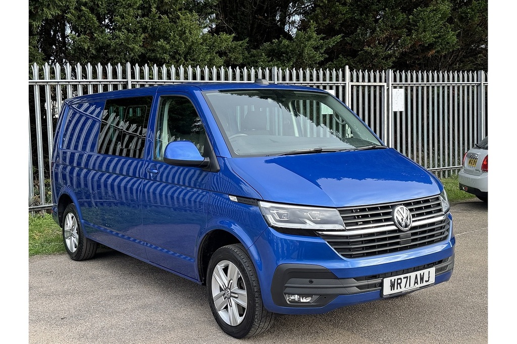 Volkswagen Transporter Tdi T32 Highline WR71AWJ Blue #4