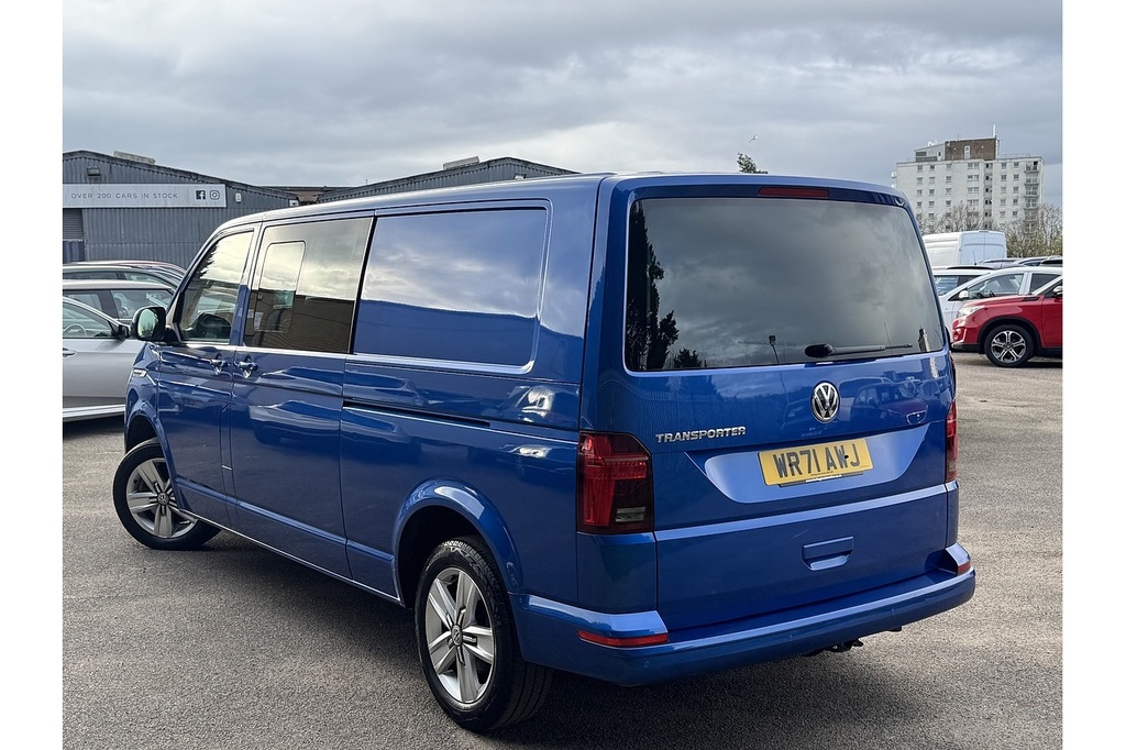 Volkswagen Transporter Tdi T32 Highline WR71AWJ Blue #2