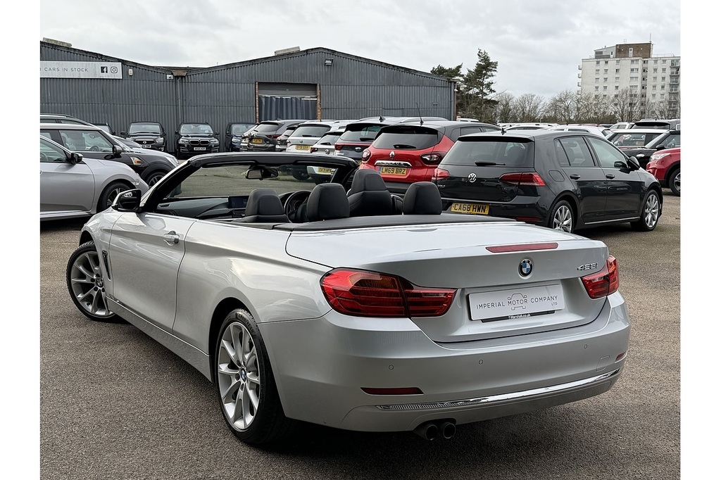 BMW 4 Series 428I Luxury Silver #3