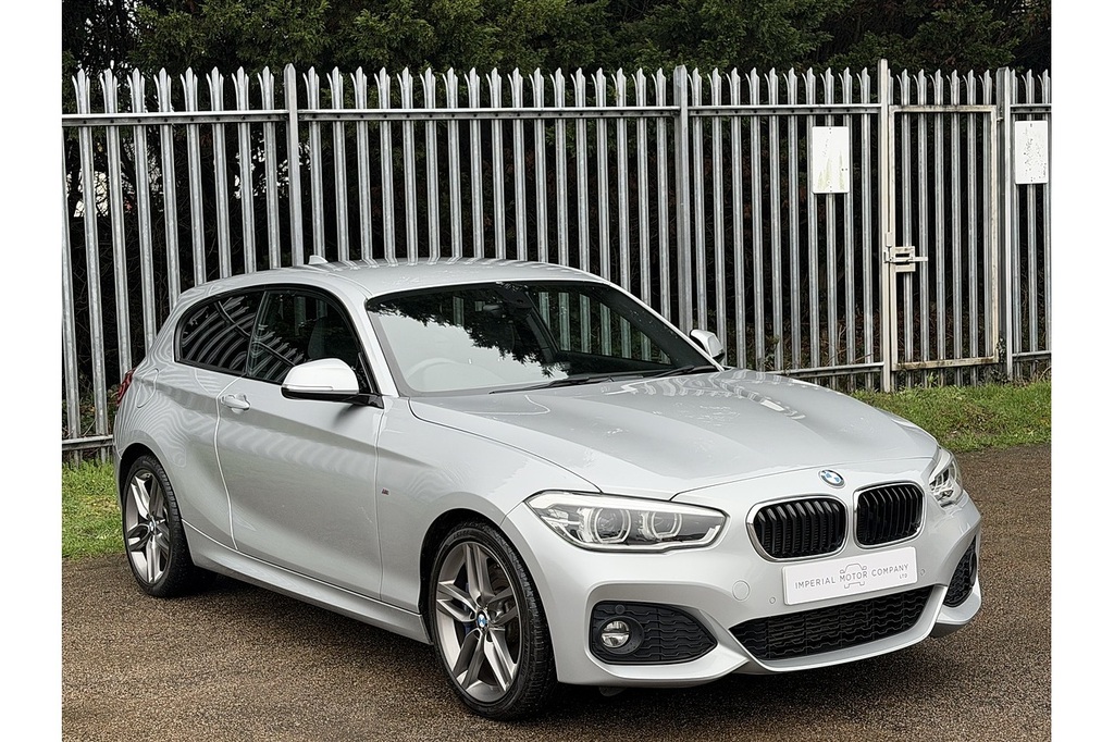 BMW 1 Series 120D M Sport YK17ZHH Silver #5