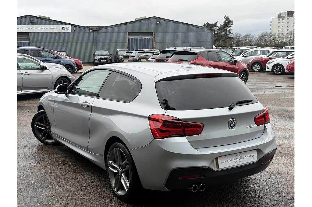 BMW 1 Series 120D M Sport YK17ZHH Silver #2