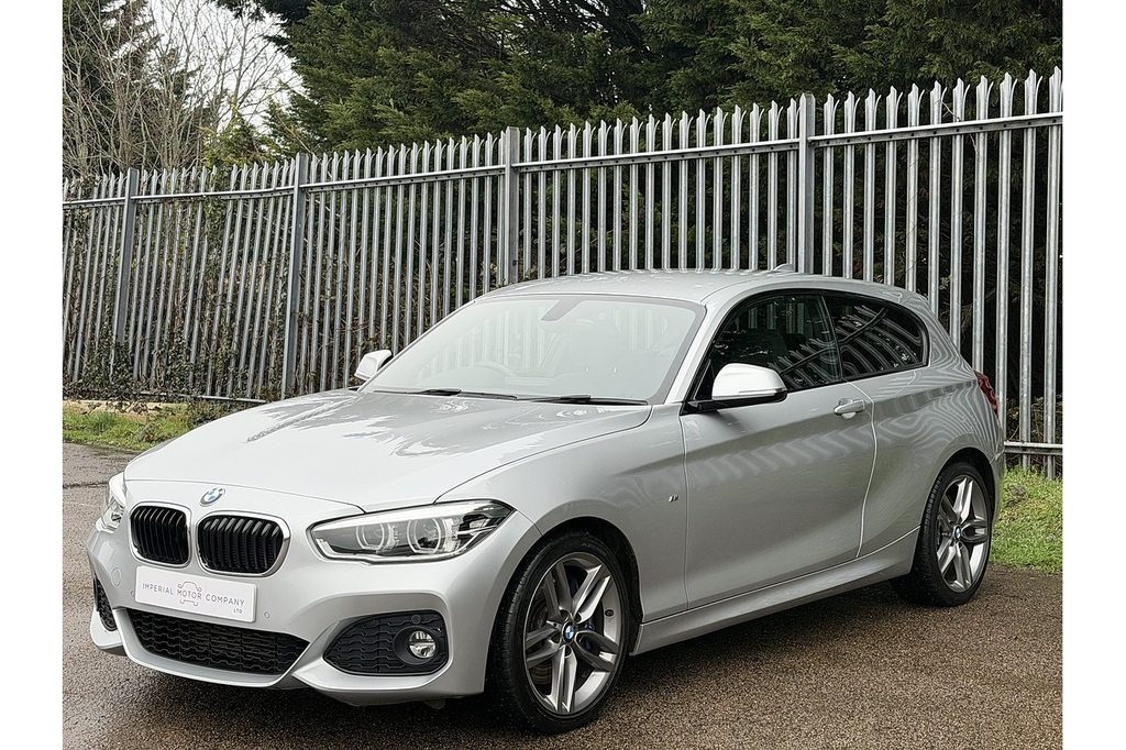 BMW 1 Series 120D M Sport YK17ZHH Silver #4