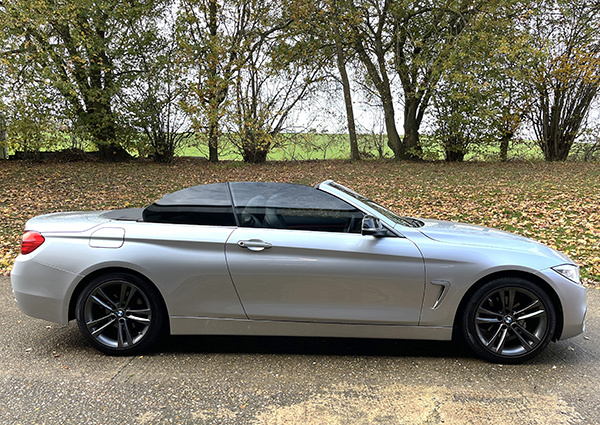 BMW 4 Series Sport Convertible GC15ATY Silver #3