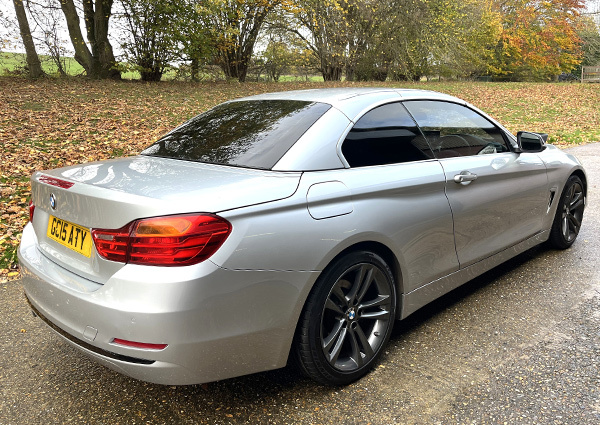 BMW 4 Series Sport Convertible GC15ATY Silver #6