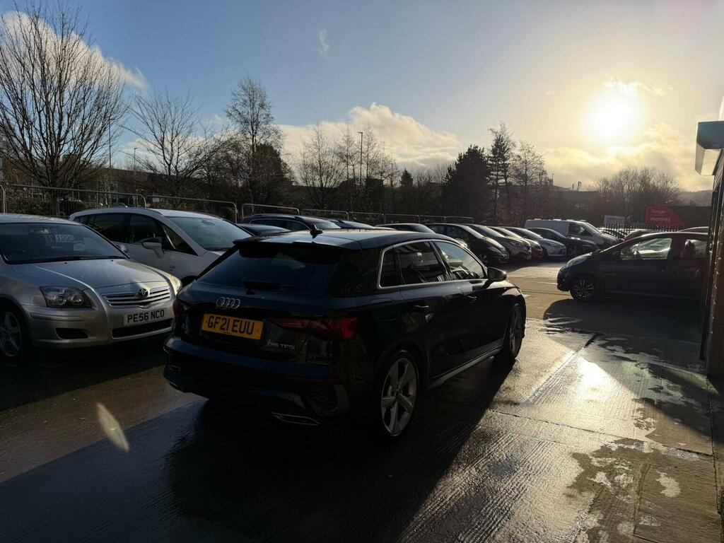 Audi A3 Hatchback 1.5 Tfsi 35 S Line Sportback S Tronic Eu GF21EUU Black #6