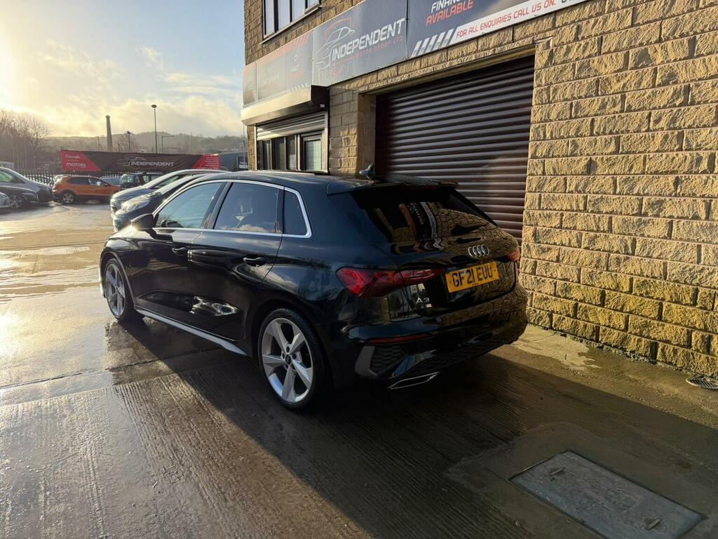Audi A3 Hatchback 1.5 Tfsi 35 S Line Sportback S Tronic Eu GF21EUU Black #3
