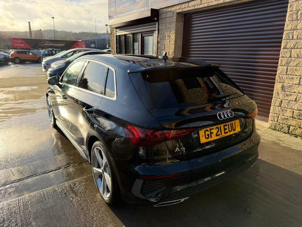 Audi A3 Hatchback 1.5 Tfsi 35 S Line Sportback S Tronic Eu GF21EUU Black #5