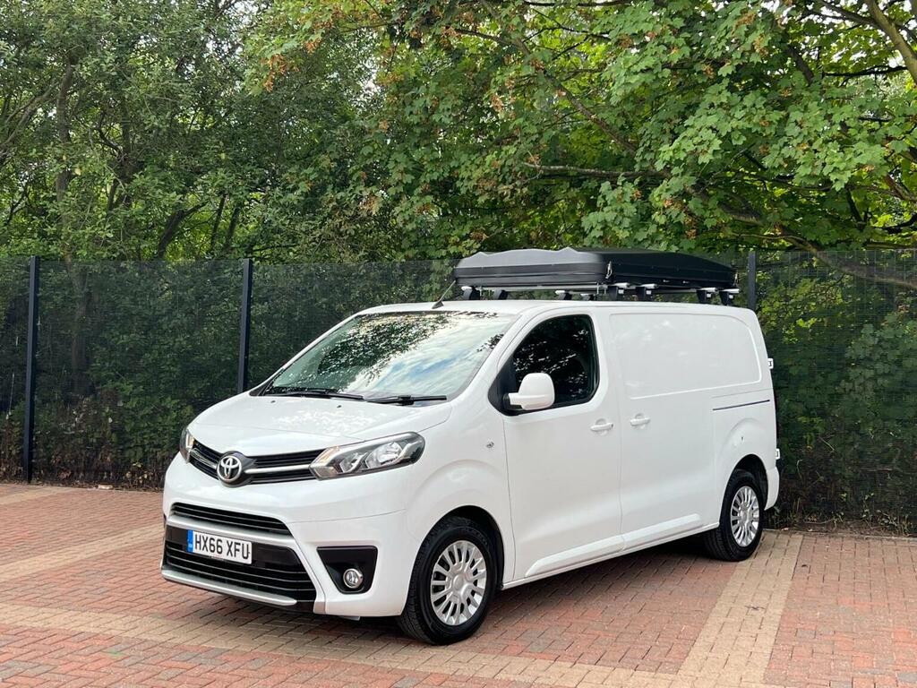 Toyota PROACE Panel Van 2.0D Comfort Medium Panel Van Mwb Euro 6 White #3
