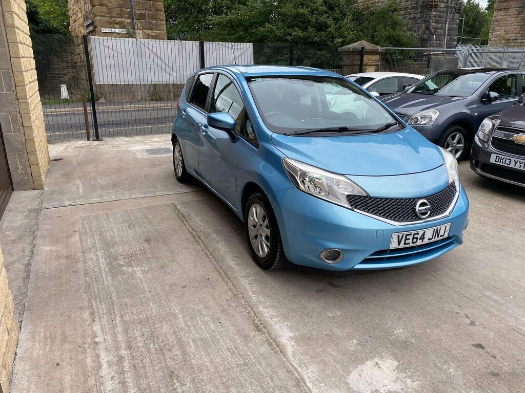 Nissan Note Hatchback 1.2 12V Acenta Premium Euro 5 Ss VE64JNJ Blue #6