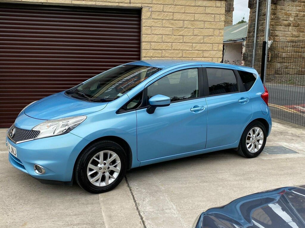 Nissan Note Hatchback 1.2 12V Acenta Premium Euro 5 Ss VE64JNJ Blue #4
