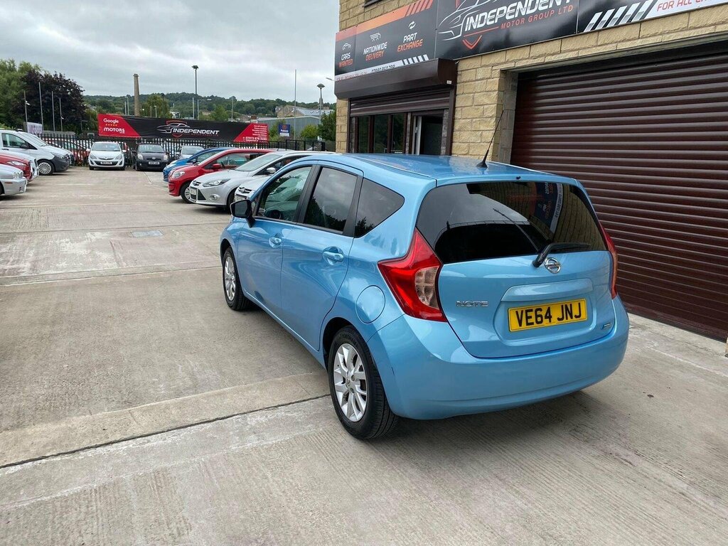 Nissan Note Hatchback 1.2 12V Acenta Premium Euro 5 Ss VE64JNJ Blue #5