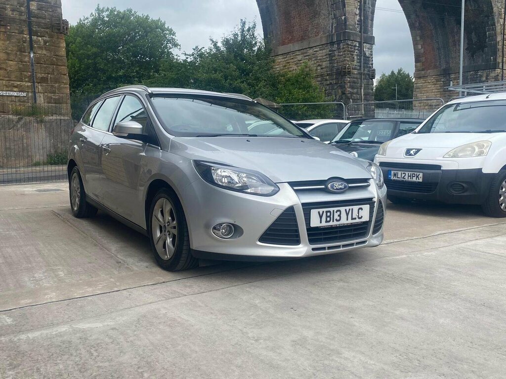 Ford Focus Estate 1.6 Tdci Econetic Zetec Euro 5 Ss 2 Silver