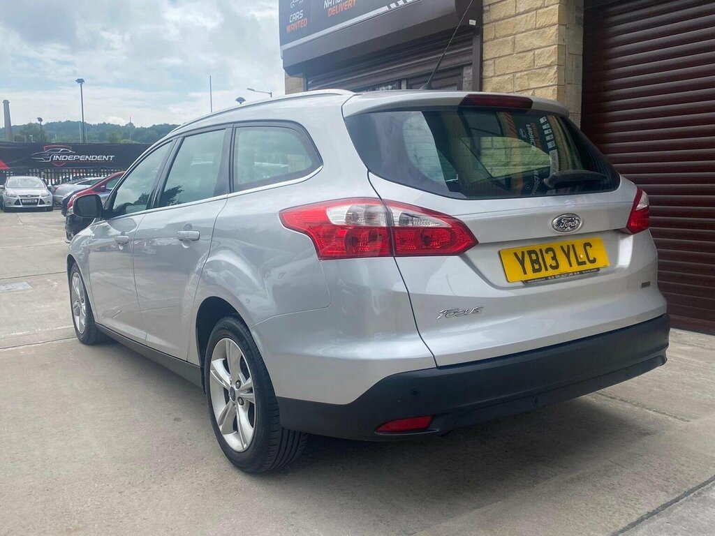 Ford Focus Estate 1.6 Tdci Econetic Zetec Euro 5 Ss 2 YB13YLC Silver #5