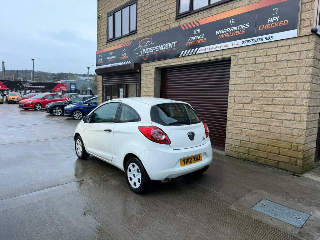 Ford KA Hatchback 1.2 Studio Euro 5 201212 YR12XMJ White #2