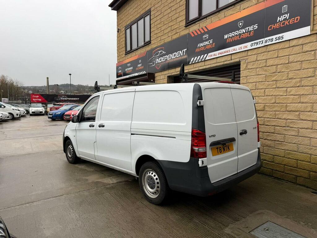Mercedes-Benz Vito Panel Van 1.6 111 Cdi Fwd L2 Euro 5 6Dr 201565 White #2
