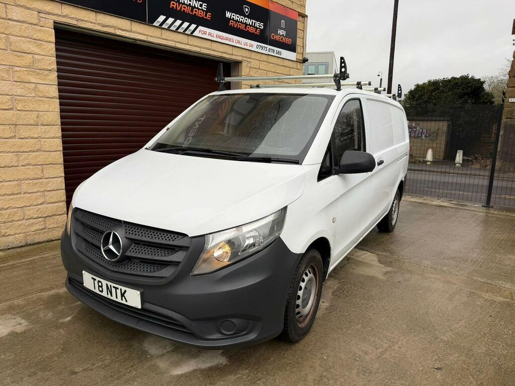 Mercedes-Benz Vito Panel Van 1.6 111 Cdi Fwd L2 Euro 5 6Dr 201565 White #4