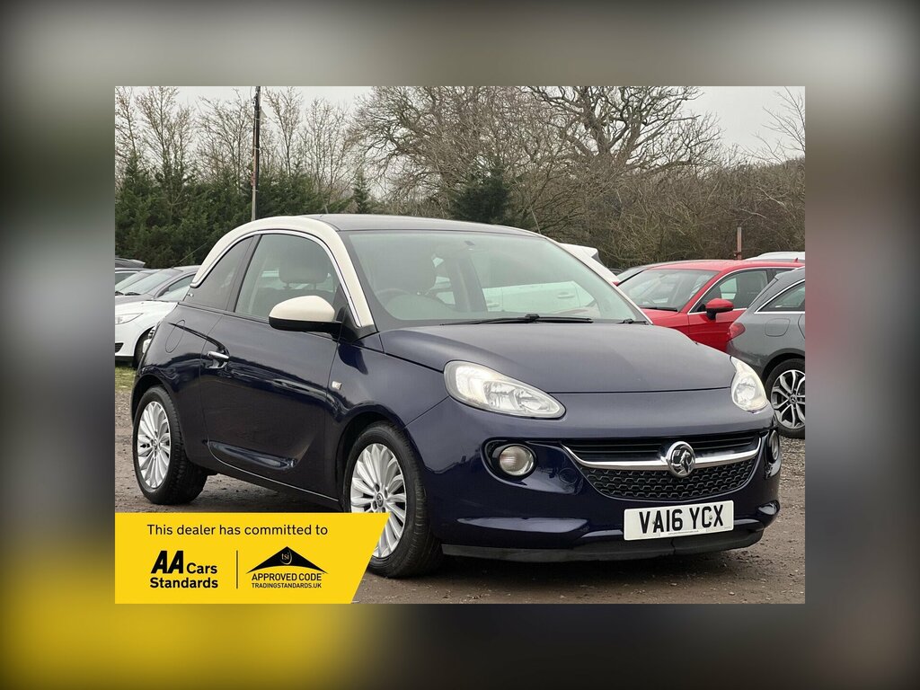 Vauxhall Adam 1.4I Glam Euro 6 Blue