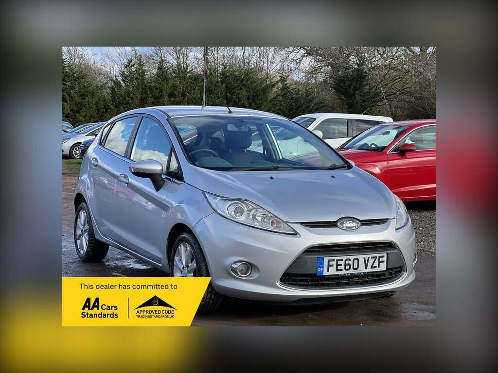 Ford Fiesta 1.6 Tdci Zetec FE60VZF Silver