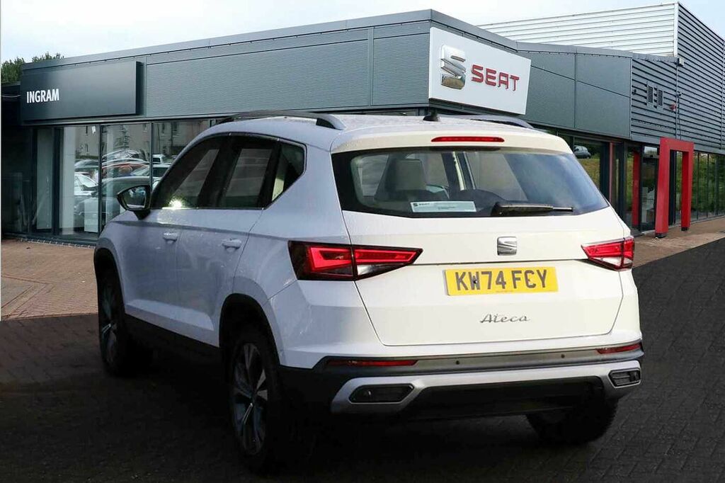 Seat Ateca 1.5 Tsi Evo Se Technology Dsg KW74FCY White #3