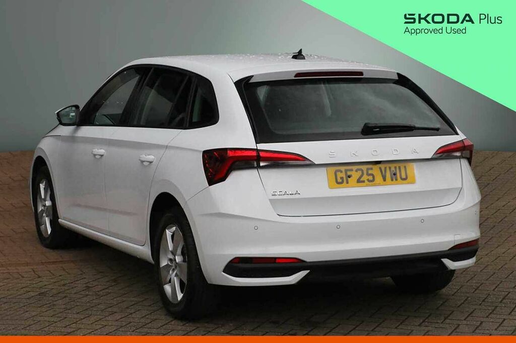 Skoda Scala 1.0 Tsi 116 Se Edition GF25VWU White #3