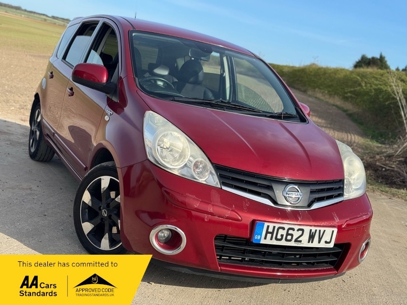Nissan Note 1.5 Dci N-tec Hatchback Red