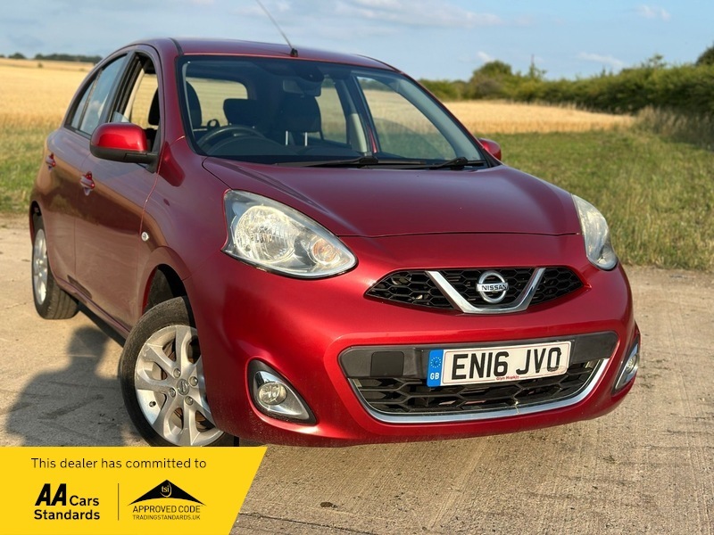 Nissan Micra 1.2 Acenta Hatchback Red