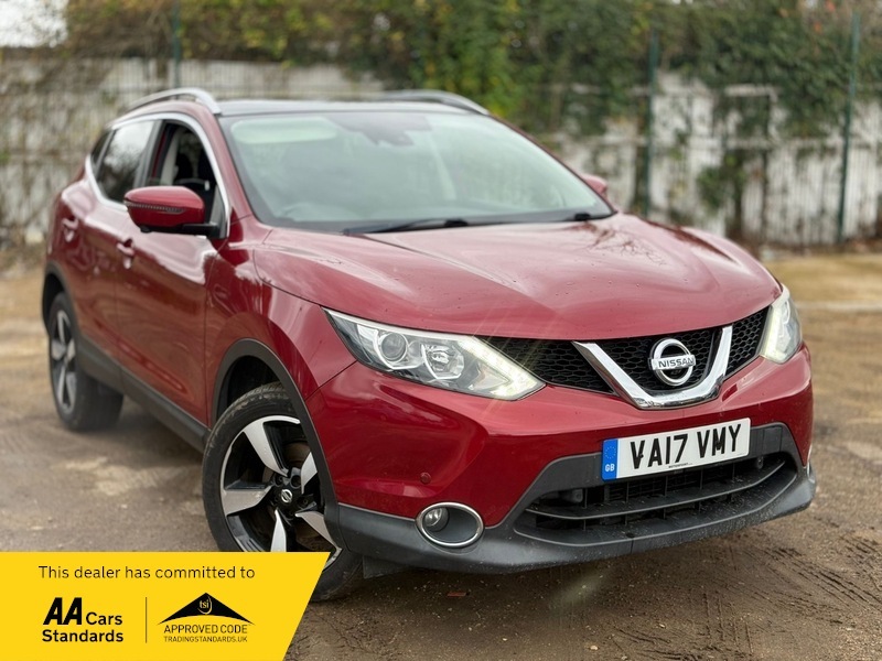 Nissan Qashqai 1.5 Dci N-connecta Suv VA17VMY Red #2