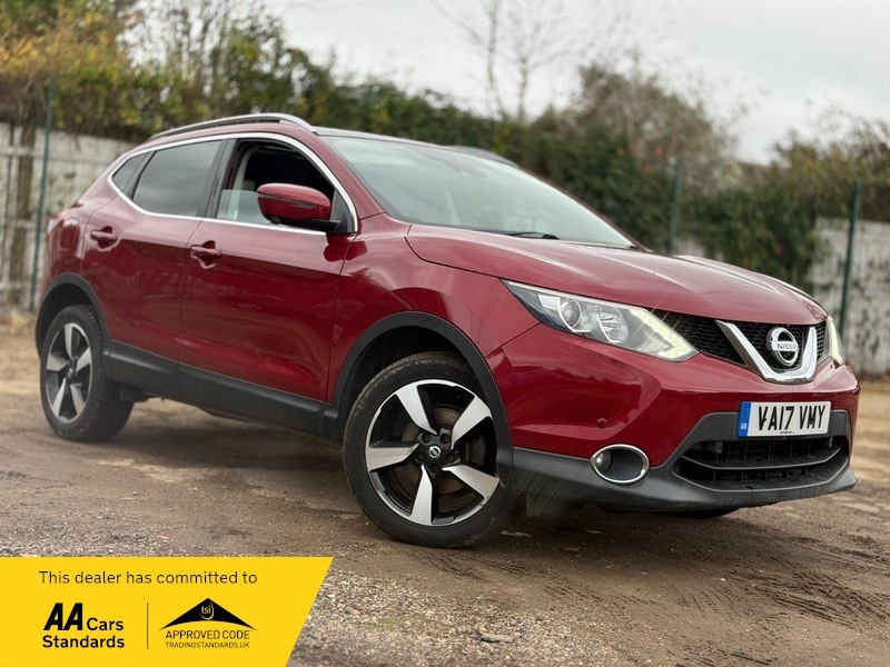 Nissan Qashqai 1.5 Dci N-connecta Suv VA17VMY Red #5