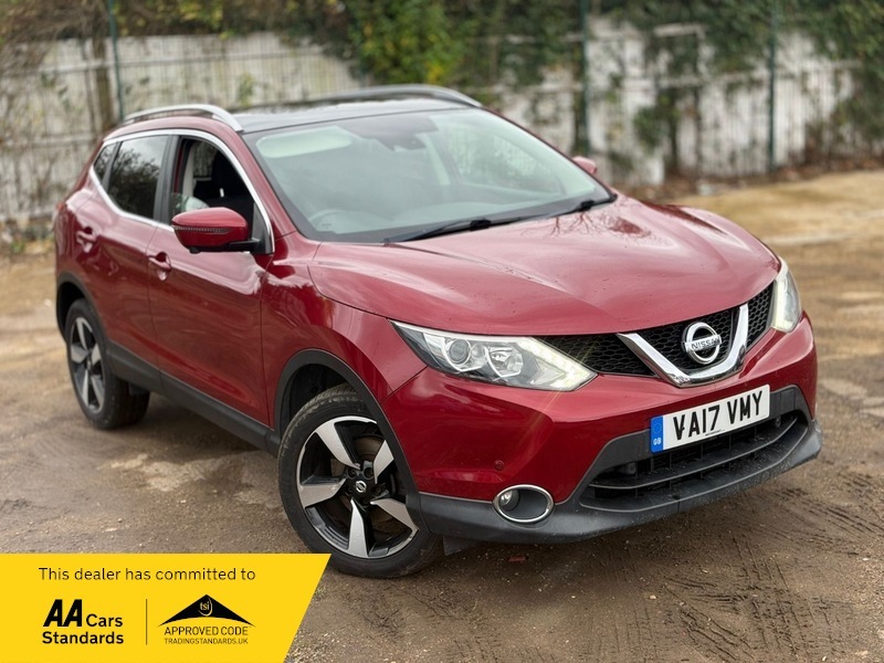 Nissan Qashqai 1.5 Dci N-connecta Suv VA17VMY Red #4