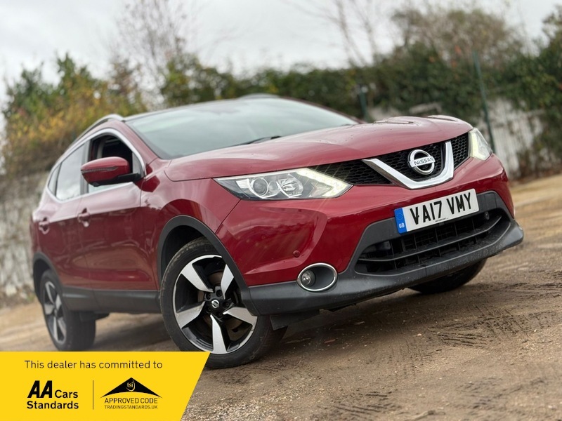 Nissan Qashqai 1.5 Dci N-connecta Suv VA17VMY Red #3