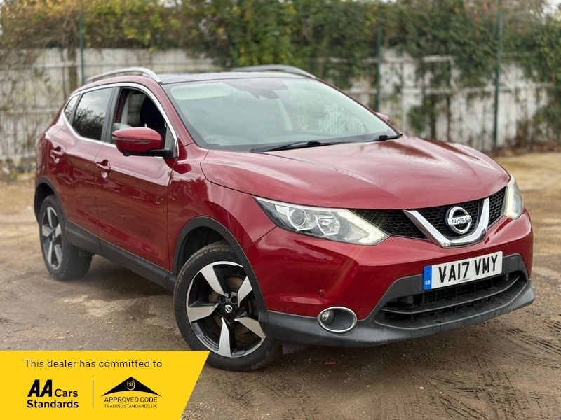 Nissan Qashqai 1.5 Dci N-connecta Suv VA17VMY Red #6
