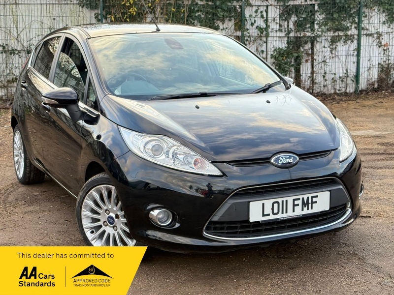 Ford Fiesta 1.4 Titanium Hatchback Black #6