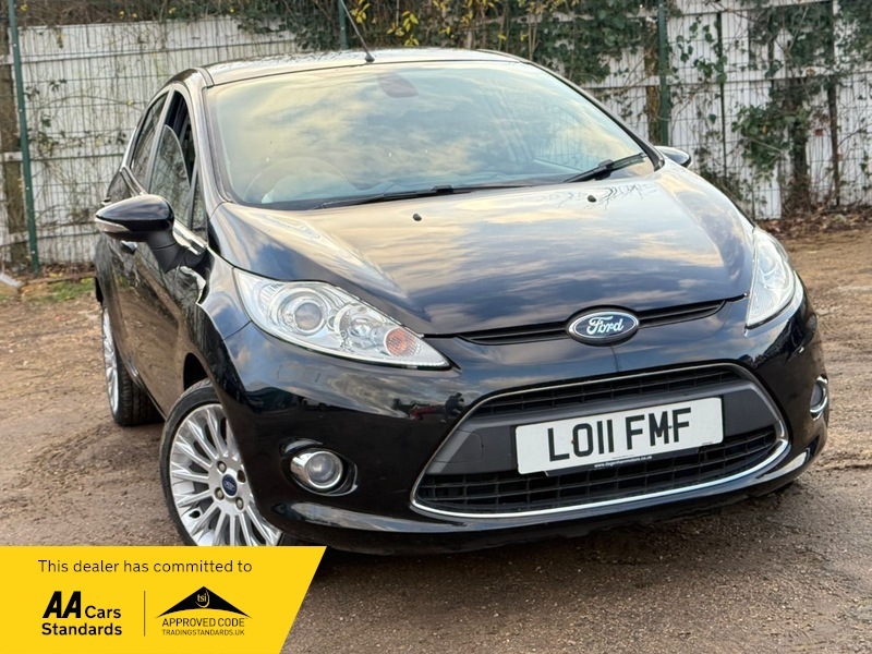 Ford Fiesta 1.4 Titanium Hatchback Black #3