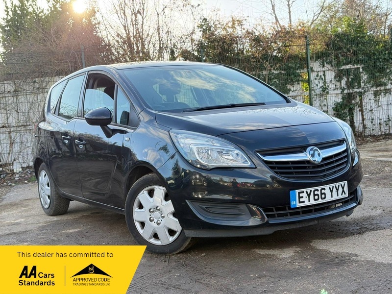 Vauxhall Meriva 1.4I Turbo Exclusiv Mpv Black