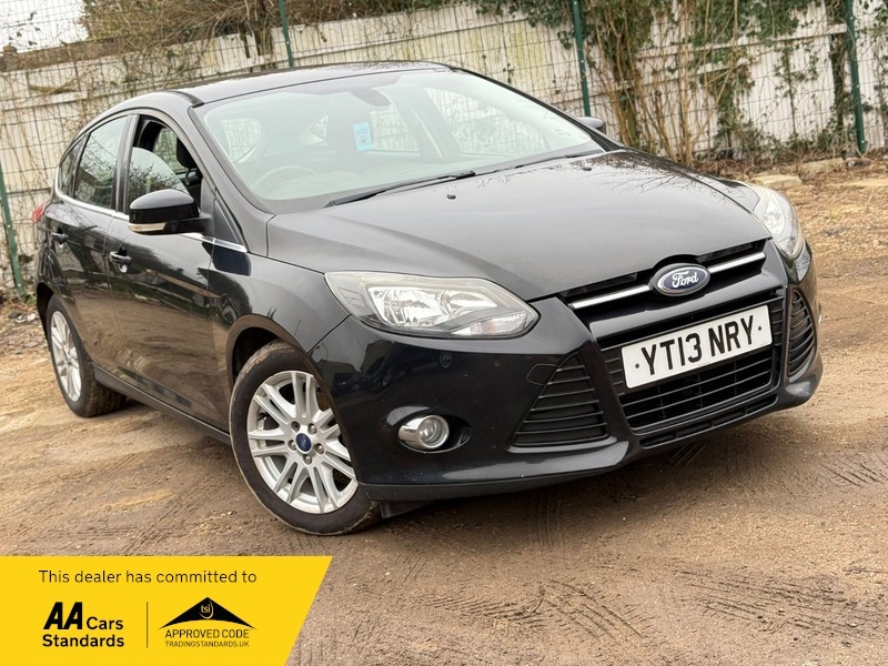 Ford Focus 1.6 Tdci Econetic Titanium YT13NRY Black #4