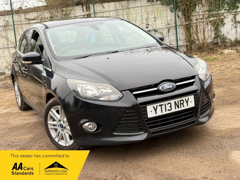 Ford Focus 1.6 Tdci Econetic Titanium YT13NRY Black #5