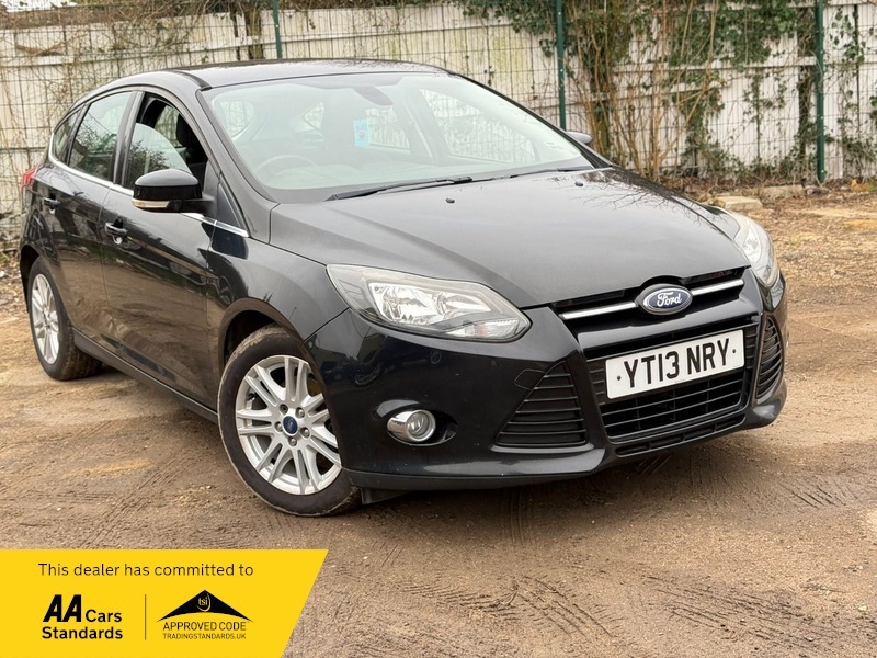 Ford Focus 1.6 Tdci Econetic Titanium YT13NRY Black #6