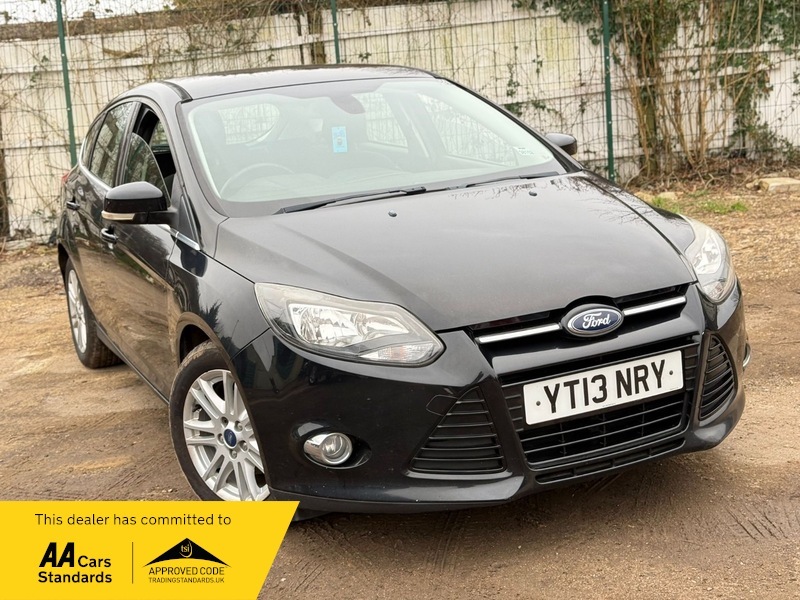 Ford Focus 1.6 Tdci Econetic Titanium YT13NRY Black #3