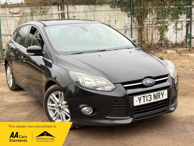 Ford Focus 1.6 Tdci Econetic Titanium YT13NRY Black #2