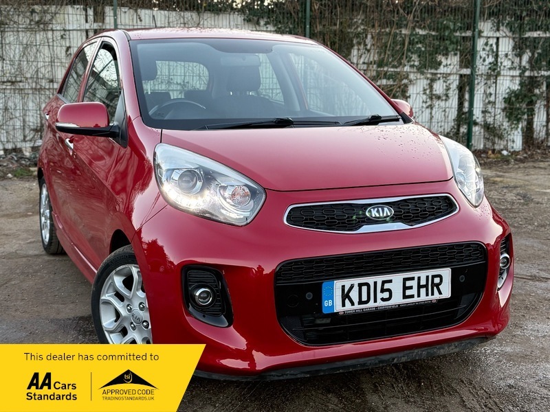 Kia Picanto 1.25 3 Hatchback Red #4