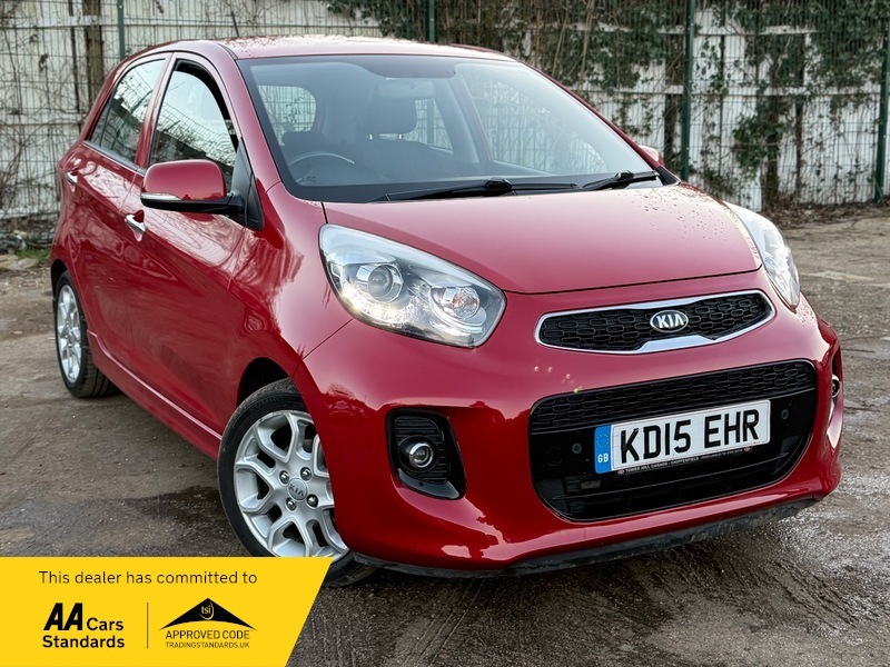 Kia Picanto 1.25 3 Hatchback Red #3