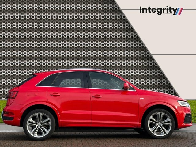 Audi Q3 2016 2.0 Tfsi Quattro S Line Plus 178 Bhp WP66TDO Red #3