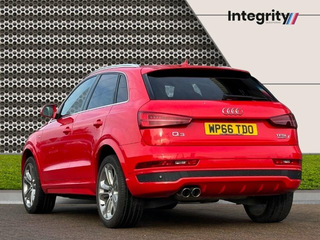 Audi Q3 2016 2.0 Tfsi Quattro S Line Plus 178 Bhp WP66TDO Red #6