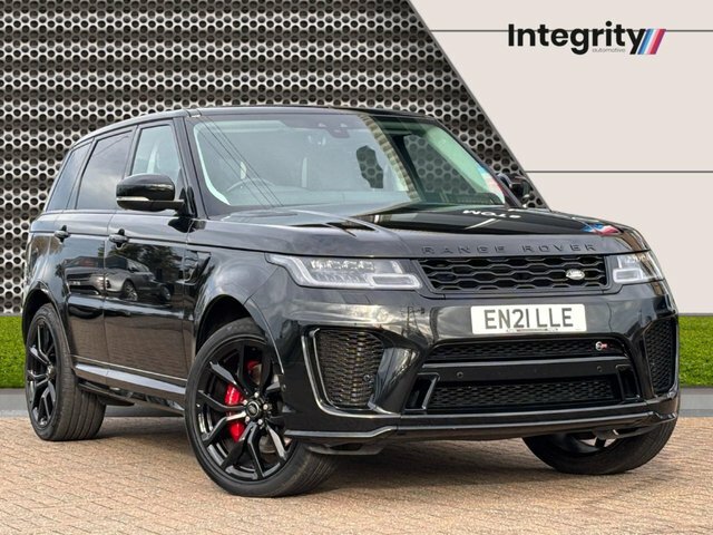 Land Rover Range Rover Sport 2021 5.0 P575 V8 Gpf Svr Suv 4Wd E Black