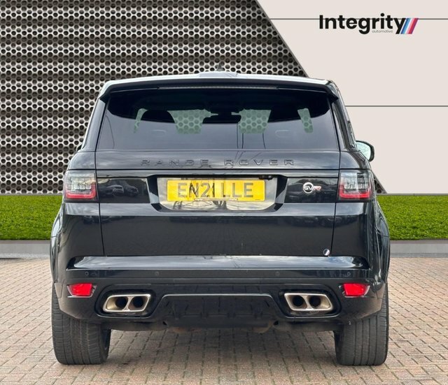 Land Rover Range Rover Sport 2021 5.0 P575 V8 Gpf Svr Suv 4Wd E EN21LLE Black #4