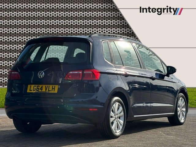 Volkswagen Golf SV 2015 1.6 Tdi Bluemotion Tech Se Mpv Dsg Blue #4