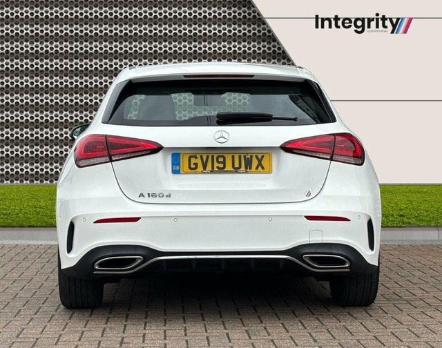 Mercedes-Benz A Class 2019 1.5 A180d Amg Line Executive Hatchback GV19UWX White #5